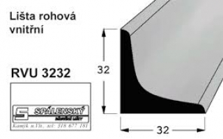 Lišta-S-BO-nastavená-rohová vnitřní-RVU 3232x2400mm